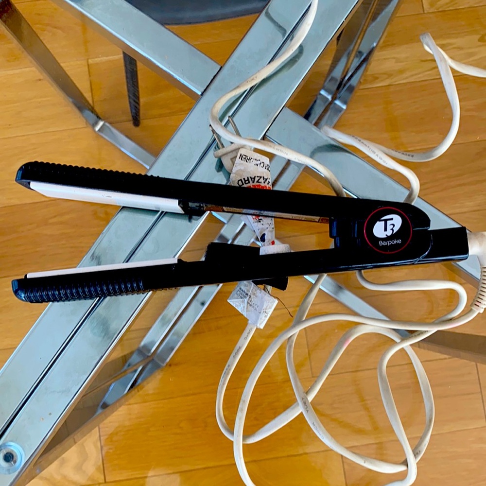 T3 Tourmaline Hair Straightener Bespoke (Hair straightening iron)